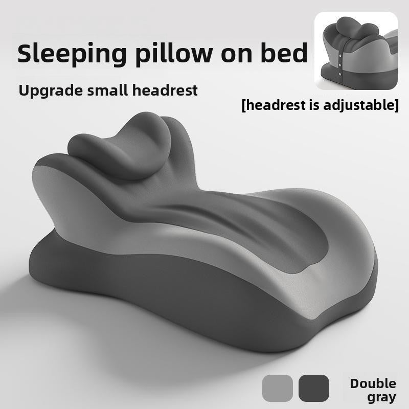 Prone sleeping pillow and mattress for neck care