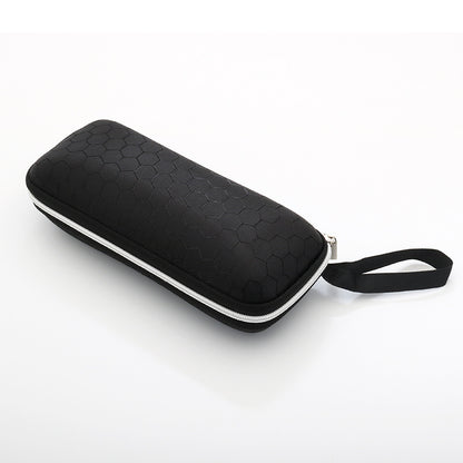 Protective Plastic Glasses Case with Blue Light Test Kit