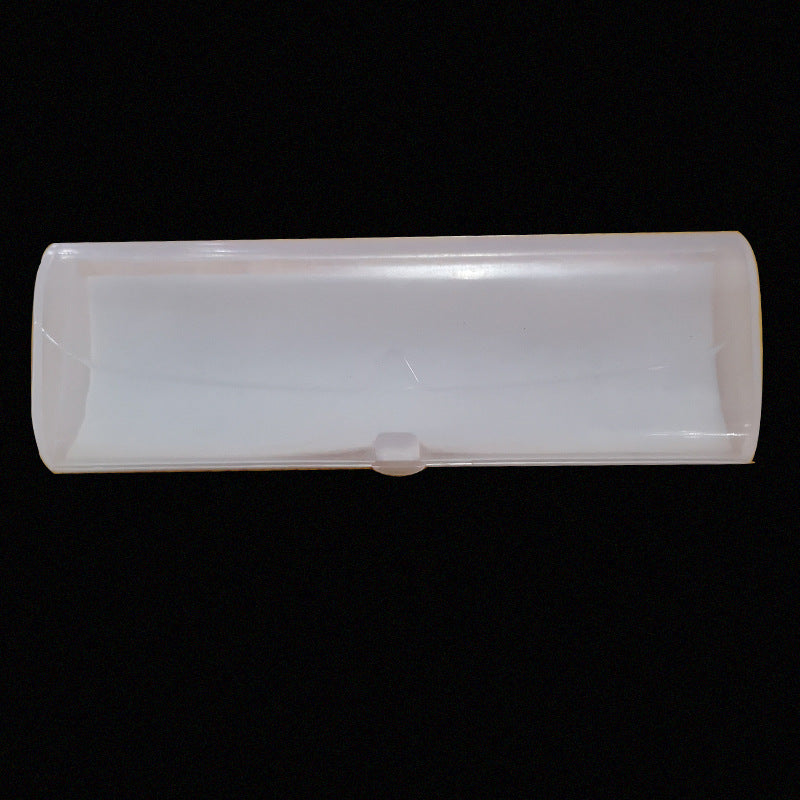 Protective Plastic Glasses Case with Blue Light Test Kit