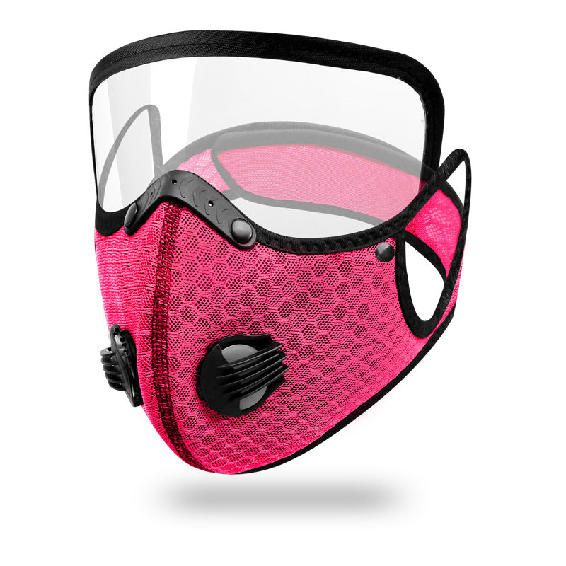 Protective Sport Mask with Removable Lens and Filter