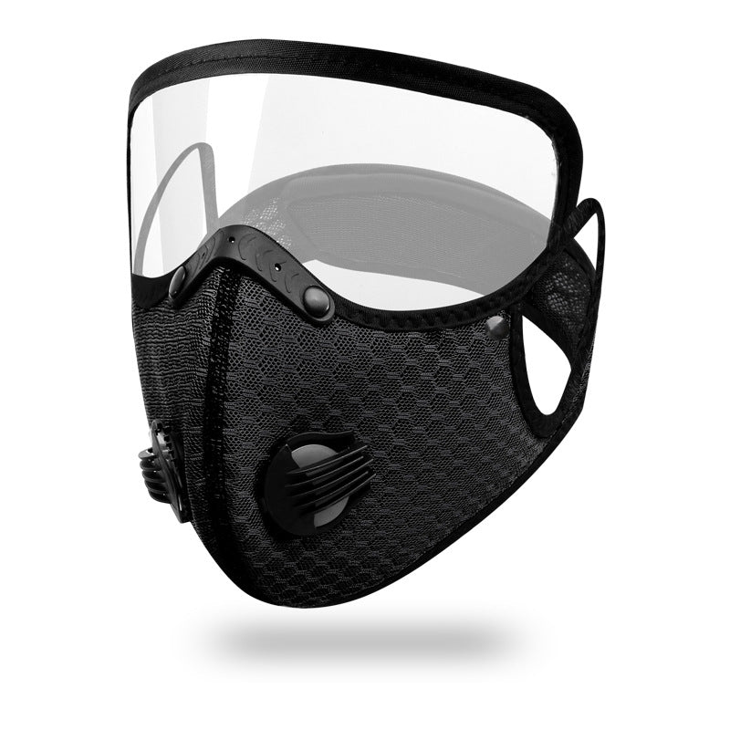 Protective Sport Mask with Removable Lens and Filter