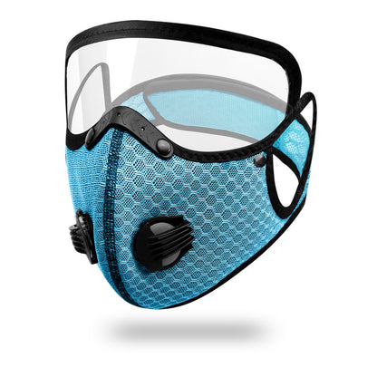 Protective Sport Mask with Removable Lens and Filter