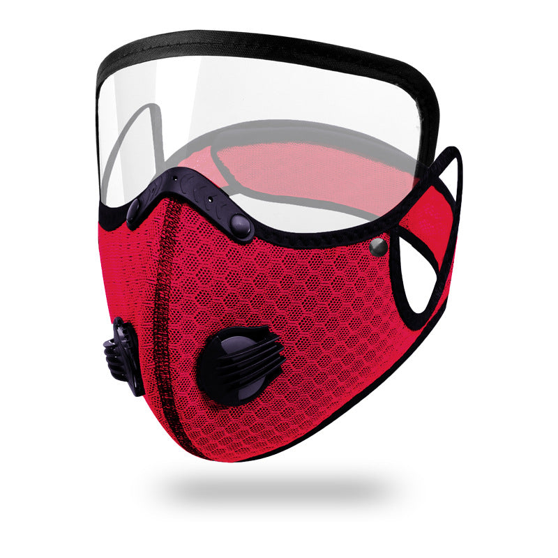 Protective Sport Mask with Removable Lens and Filter