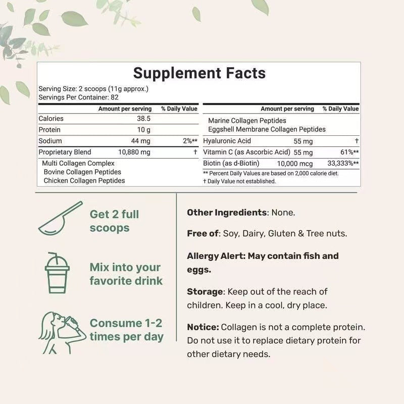 Protein peptide powder