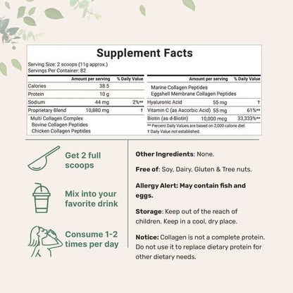 Protein peptide powder