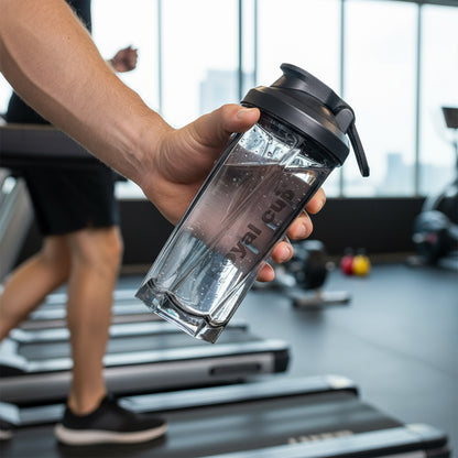 Protein powder brewing and mixing cup