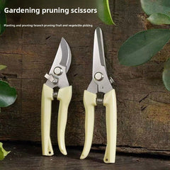 Ivory White Curved Pruner