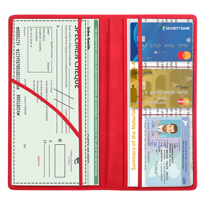 PU Document Holder