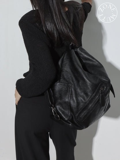 PU Leather Backpack