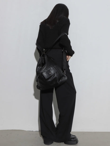 PU Leather Backpack