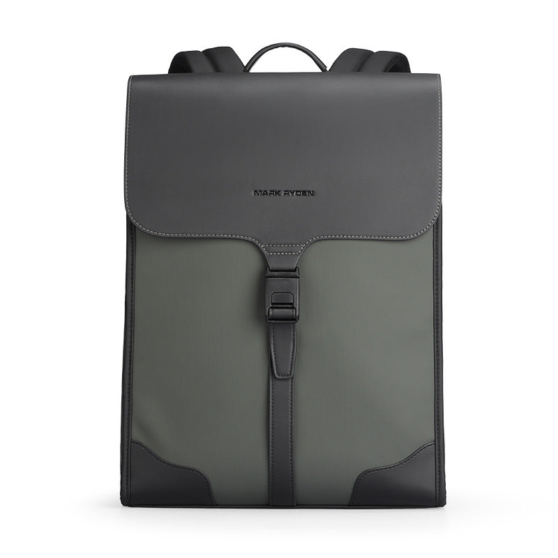 PU leather backpack