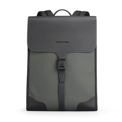 PU leather backpack