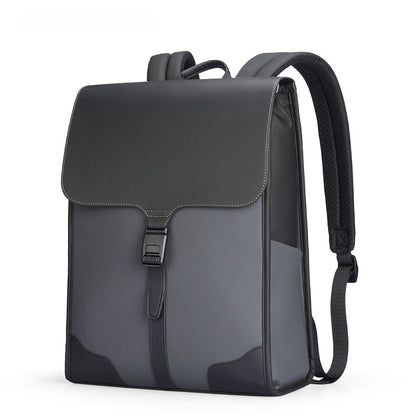 PU leather backpack
