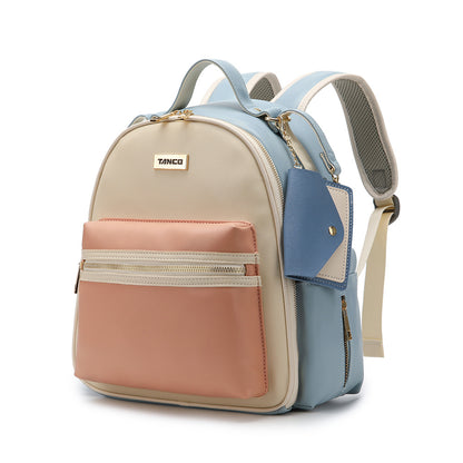 PU leather backpack