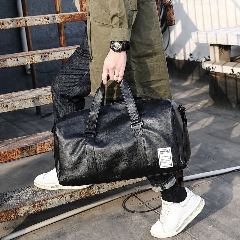 PU Leather Bag with Dry-Wet Separation