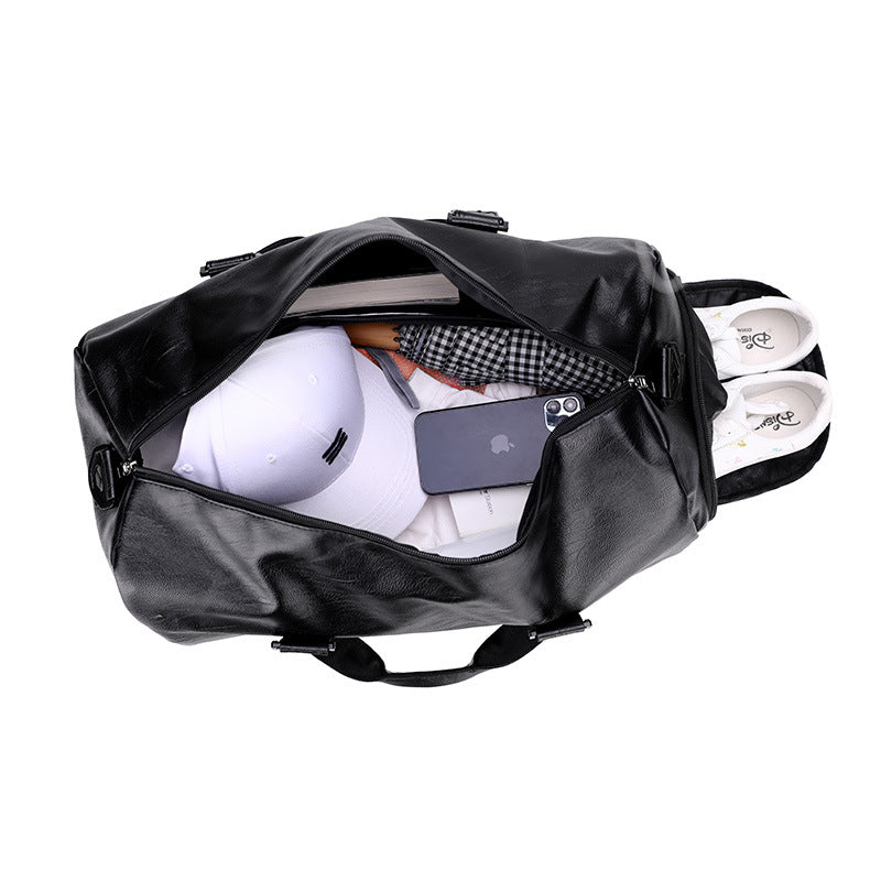 PU Leather Bag with Dry-Wet Separation