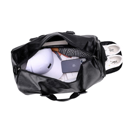 PU Leather Bag with Dry-Wet Separation