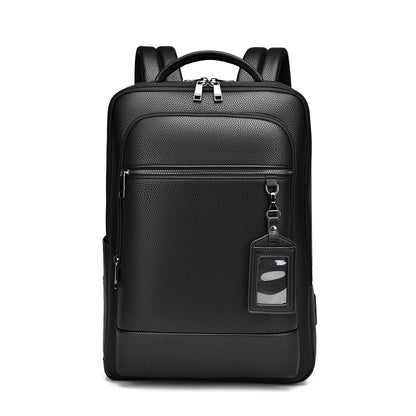 PU Leather Business Backpack