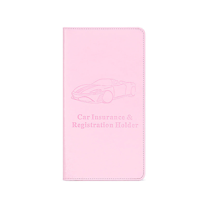 PU Leather Car Document Holder