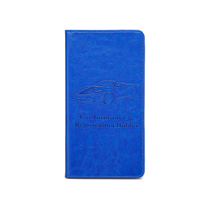 PU Leather Car Document Holder