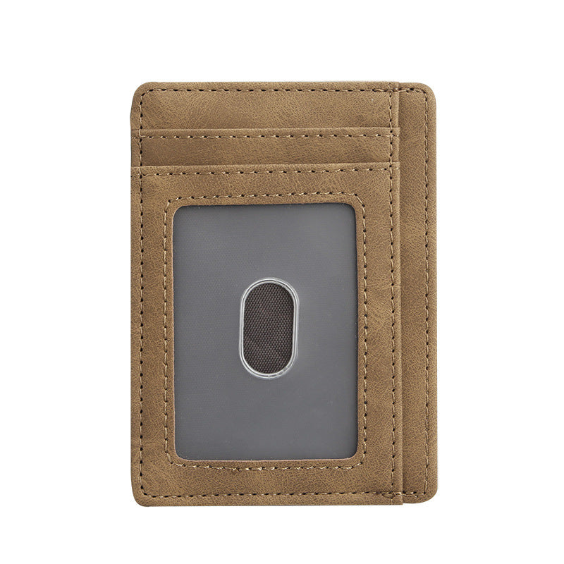 PU leather card holder