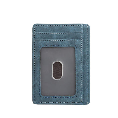 PU leather card holder
