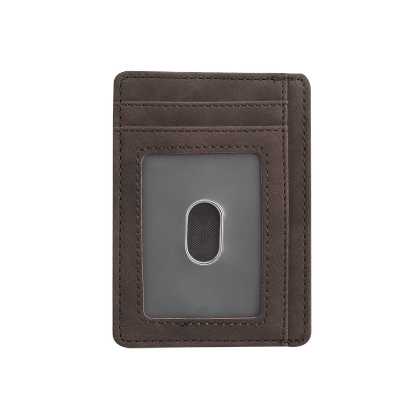 PU leather card holder