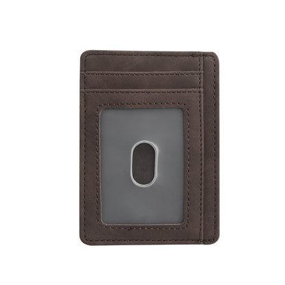 PU leather card holder