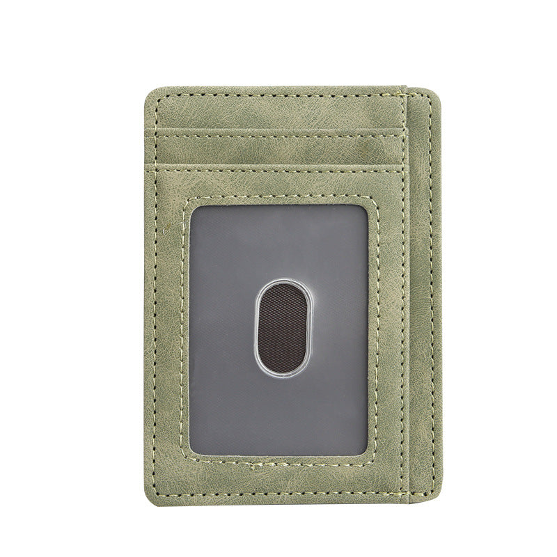 PU leather card holder