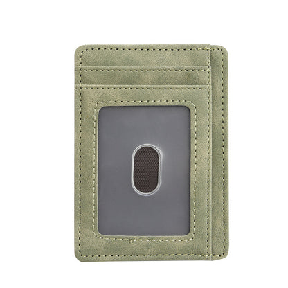 PU leather card holder