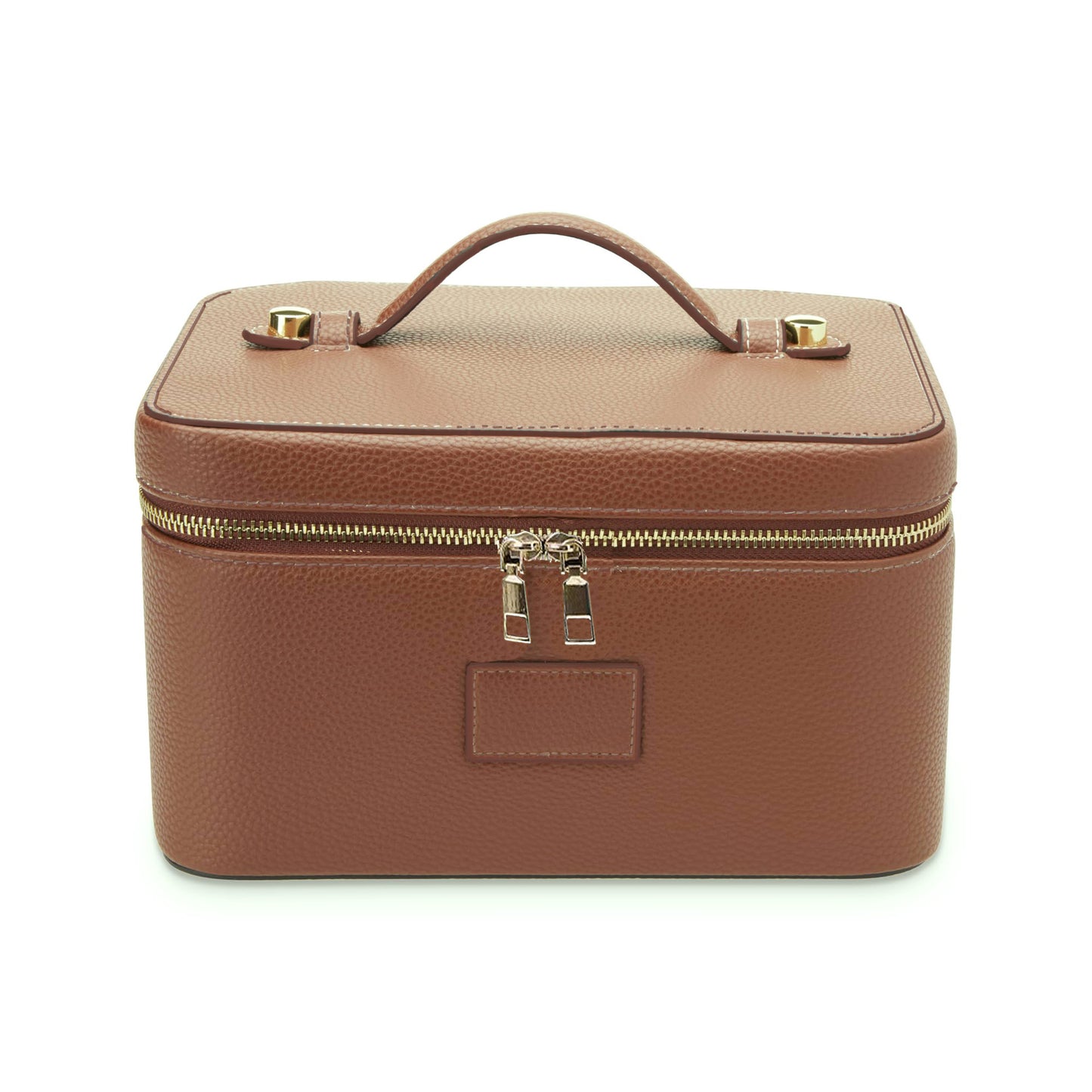 PU Leather Cosmetic Bag with Compartments