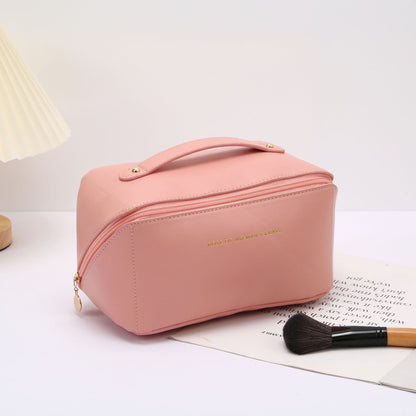 pu leather cosmetic storage bag