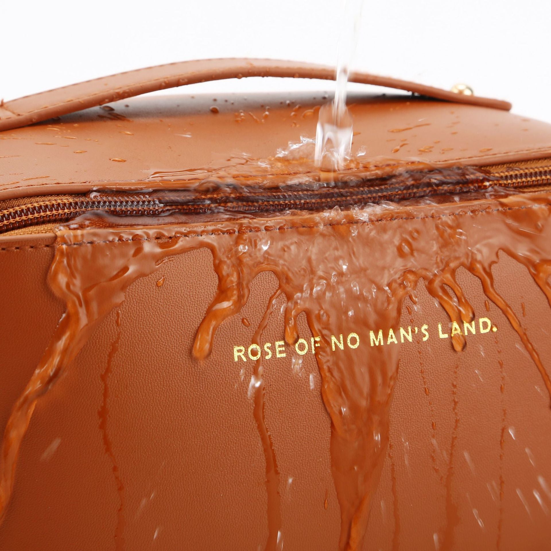 pu leather cosmetic storage bag