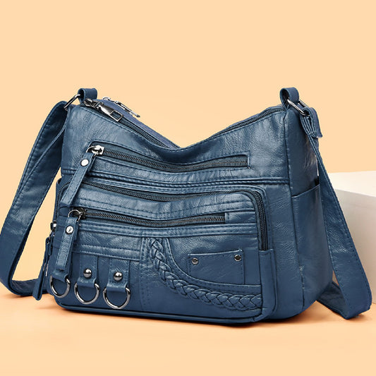 PU Leather Crossbody Shoulder Bag