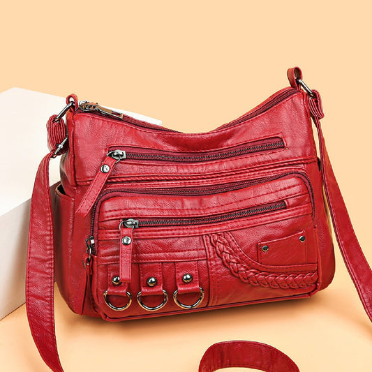 PU Leather Crossbody Shoulder Bag