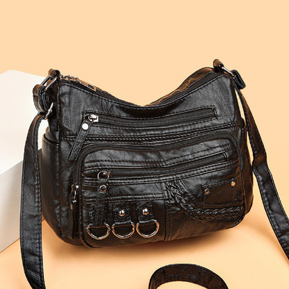 PU Leather Crossbody Shoulder Bag