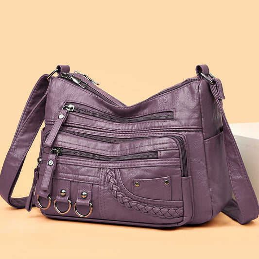PU Leather Crossbody Shoulder Bag