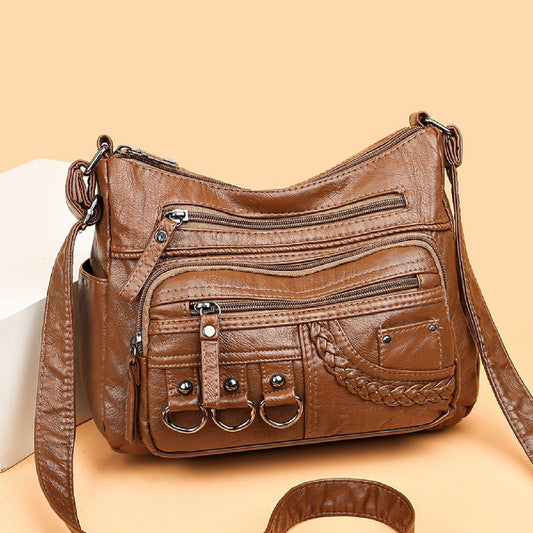 PU Leather Crossbody Shoulder Bag