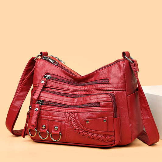 PU Leather Crossbody Shoulder Bag