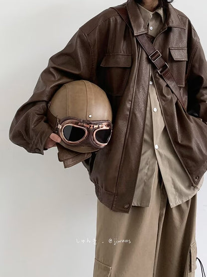 PU Leather Jacket