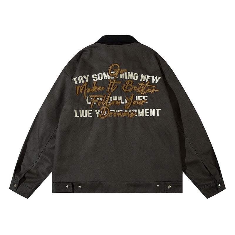 PU leather jacket