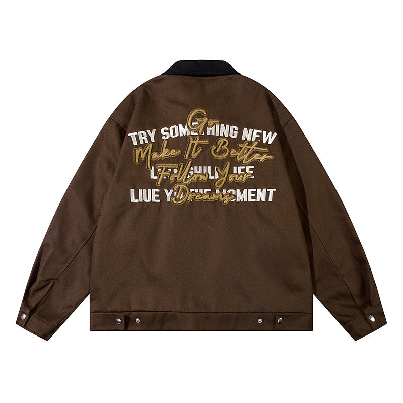 PU leather jacket