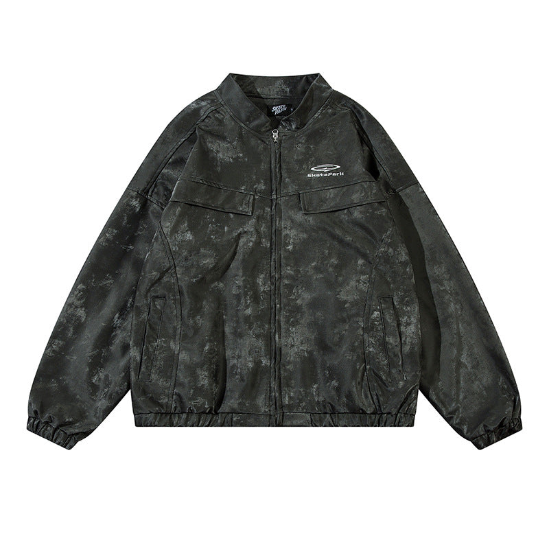 PU leather jacket