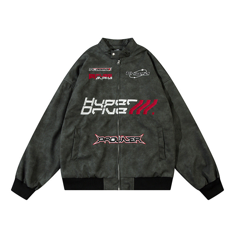 PU leather jacket