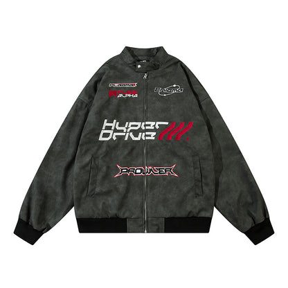 PU leather jacket