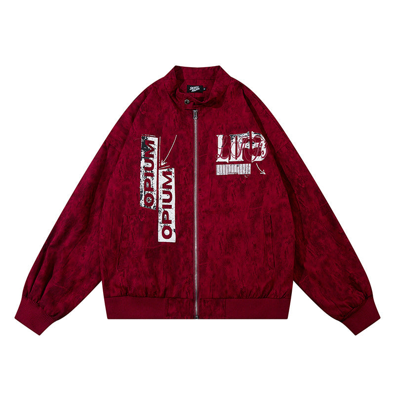 PU leather jacket