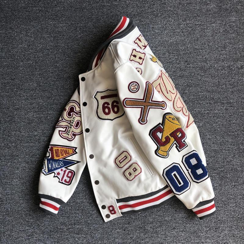 PU leather jacket