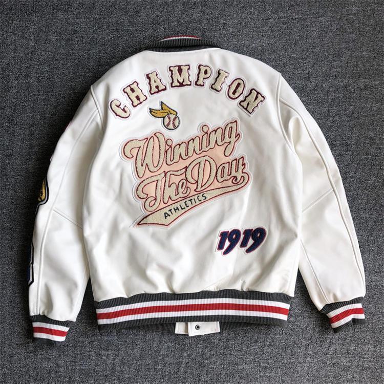 PU leather jacket