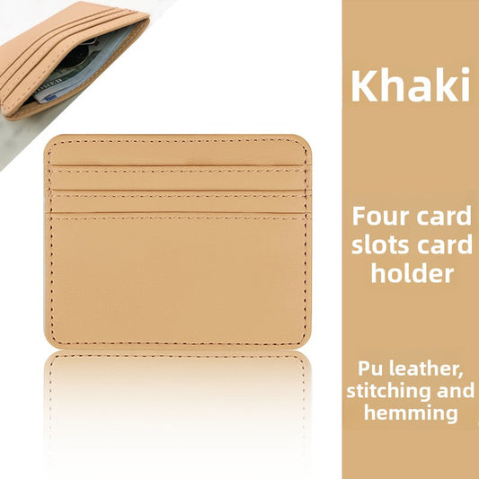 PU Leather Multi-Card Holder