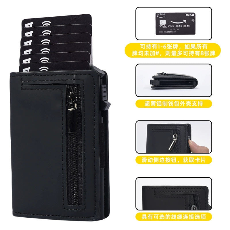 PU Leather Multi Slot Wallet
